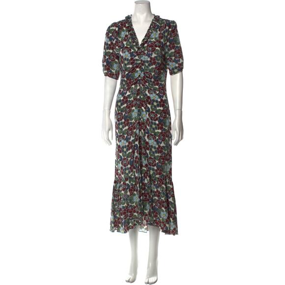 Rentrayage Floral Print Long Dress - XS - - Picture 1 of 4